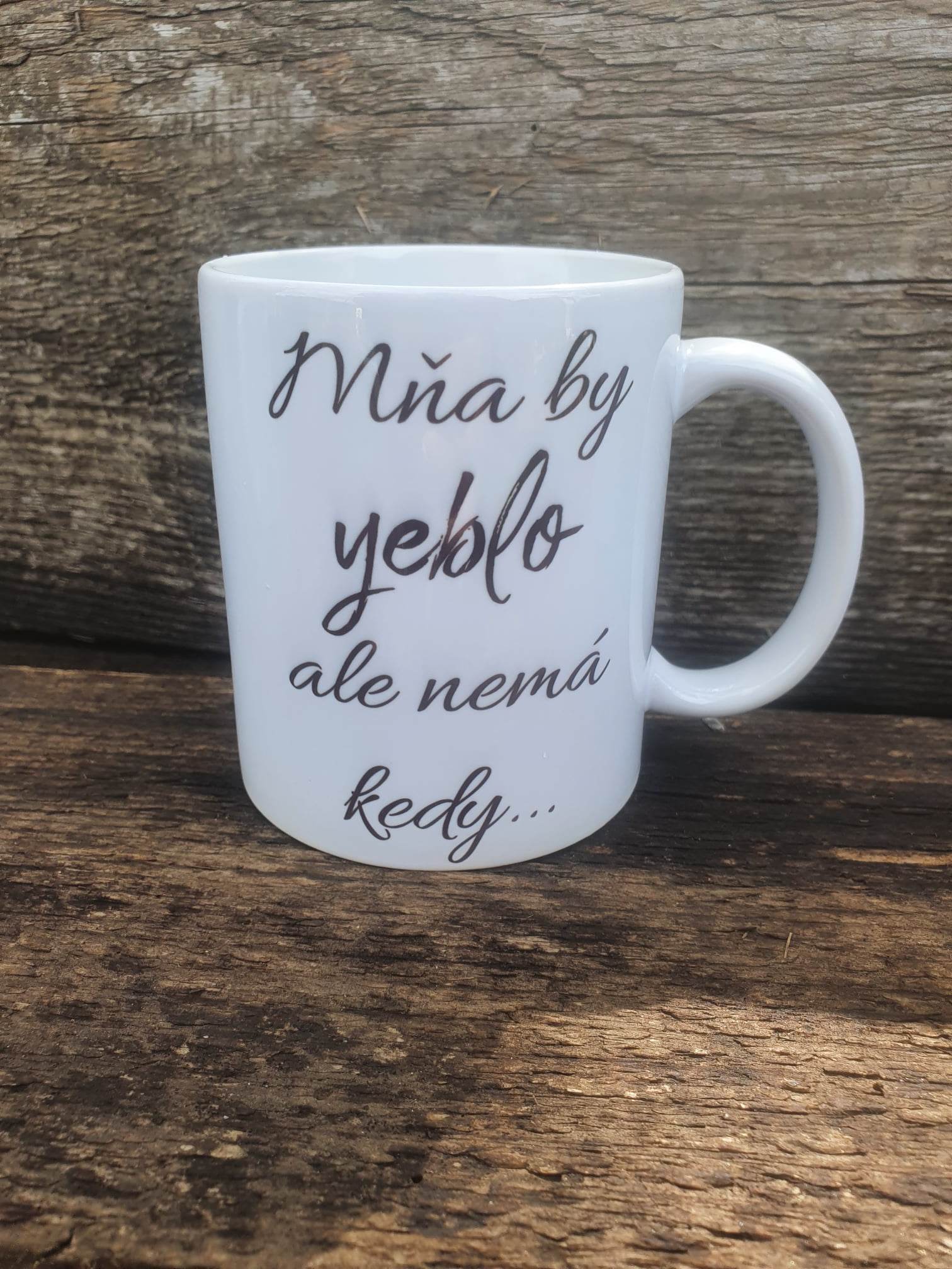 Hrnček Mna by yeblo ...(s krabičkou)