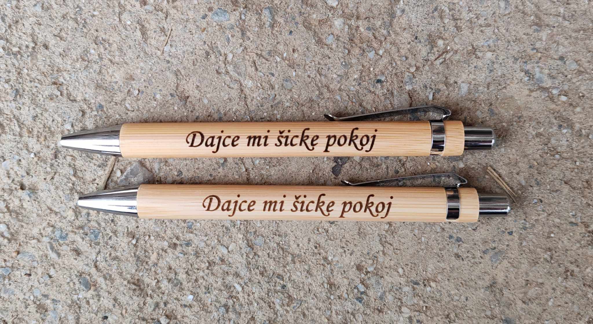 Bambusové pero - Dajce mi šicke pokoj